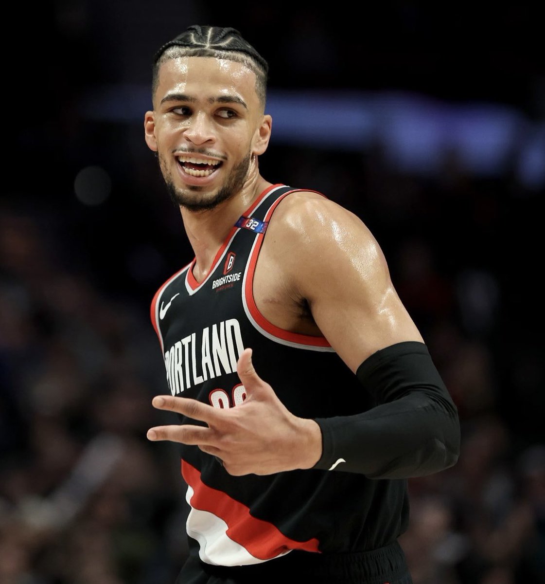 statdefender's tweet photo. Best 3PT% In The 2026-27 NBA Regular Season (Min. 20 3PA) :
                                      
1.  Toumani Camara  —  59.1%
2.  Austin Reaves  —  57.1%
3.  Sam Hauser  —  50.0%
3.  Terrence Shannon Jr.  —  50.0%
5.  Julian Champagnie  —  48.4%
6.  Grayson Allen  —    48.3%
7.  Aaron Wiggins  —  48.0%
8.  Jamal Murray  —  47.8%
8.  Jared McCain  —  47.8%
10.  Payton Pritchard  —  47.6%