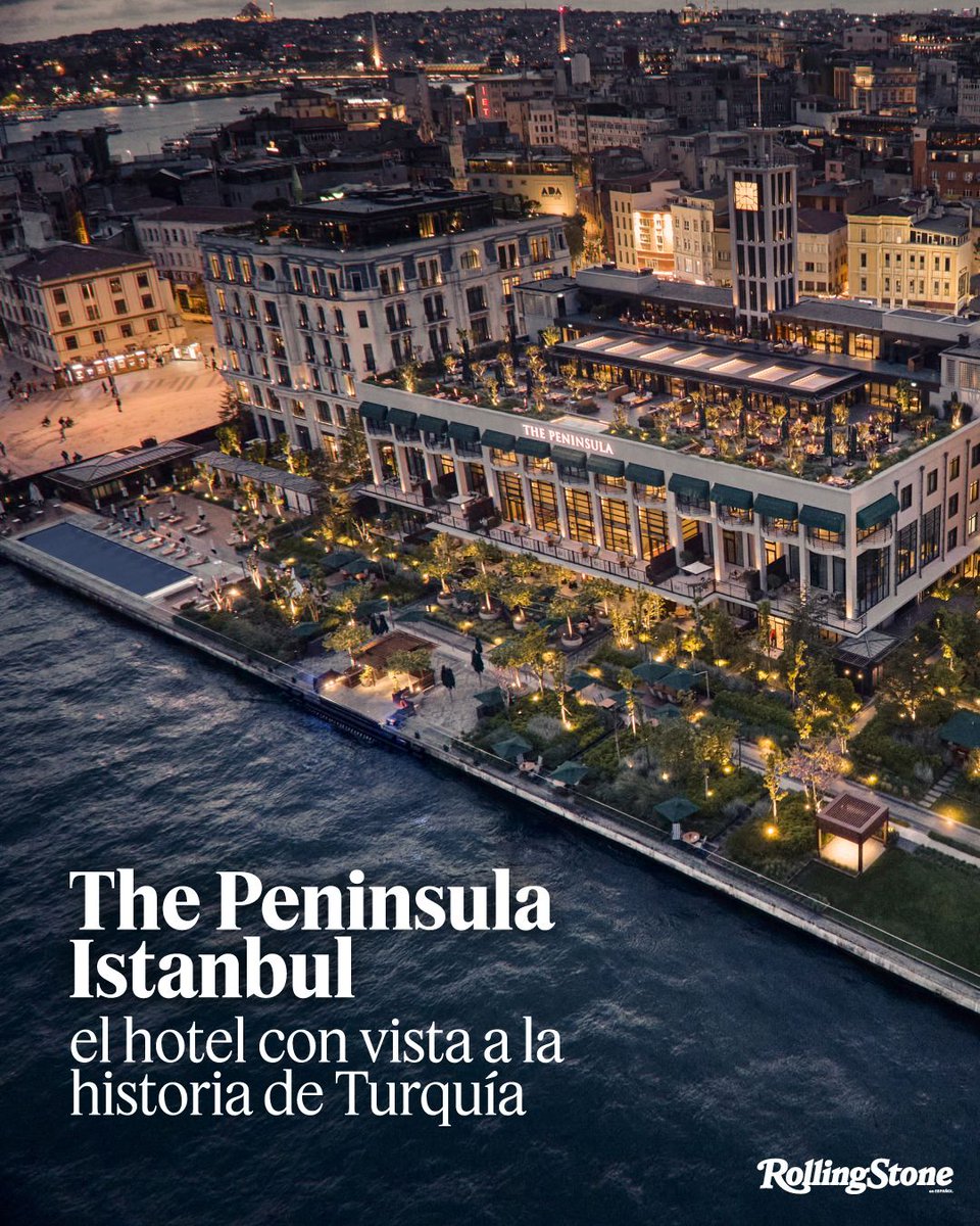 rollingstoneEE's tweet photo. ✨ Entre el Bósforo y la historia de Estambul, The Peninsula Istanbul propone una experiencia donde el patrimonio turco convive con la gastronomía y el bienestar.
#ThePeninsula #Istanbul #Viajes 
https://t.co/RHG8Nuk4Ga https://t.co/foMvt606Bj