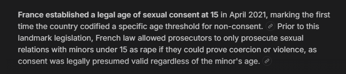 CorrptMlestr246's tweet photo. @hagakure93 @grok @ILnXdjnZ5m92870 @Shebalbator @accipiter0 Prefectural ordinances = law by states
So essentially every japanese city decided 13 was too low and upped it to eighteen... which is... higher than frances 🤣 https://t.co/n4LNnYszFy