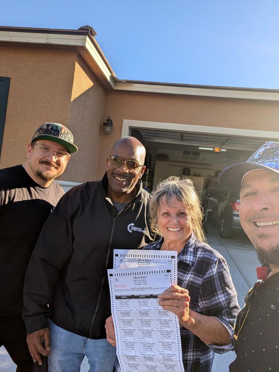 TPAction's tweet photo. 6 DAYS LEFT. ALL HANDS ON DECK!

THE COUNTDOWN IS ON, AND THE HUSTLE IS NONSTOP! 

-Our Chase the Vote teams are hitting the pavement, knocking doors, and connecting with thousands of voters across communities!

-Our Legacy Field reps are bringing volunteers together for Super Chases and keeping field operations running FULL SPEED AHEAD!

-Our Commit 100 operation with @DoorsWinWars is in full swing across our key target states!

-Our HQ staff, coalition members, and volunteers are working hard behind the scenes, making calls, sending texts, and connecting with voters to ensure we get Republicans to vote! 

THE TIME TO STEP UP IS NOW. LET'S GET TO WORK!