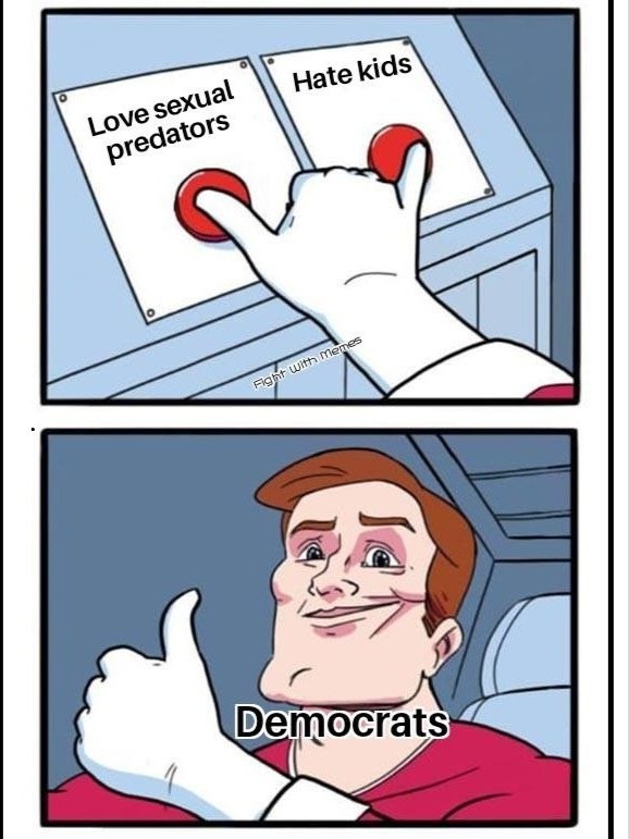 FightWithMemes's tweet photo. When they aren't actively slaughtering kids in the womb, they're trying to transition them, or expose them to sexual predators.

The hatred that Democrats have for kids is immense. https://t.co/0cVDXdGEfU