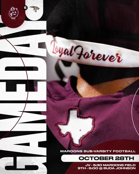 Image from Austin High Football (@AustinMaroonFB)