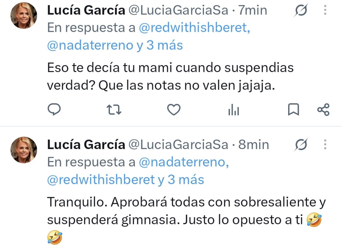 nadaterreno's tweet photo. @LuciaGarciaSa @Wasimbu00 @killthecool @javilillo8 Es este el nivel del que hablas? Porque conozco niños tiktok menos esquizofrénicos. https://t.co/404laUwtvW