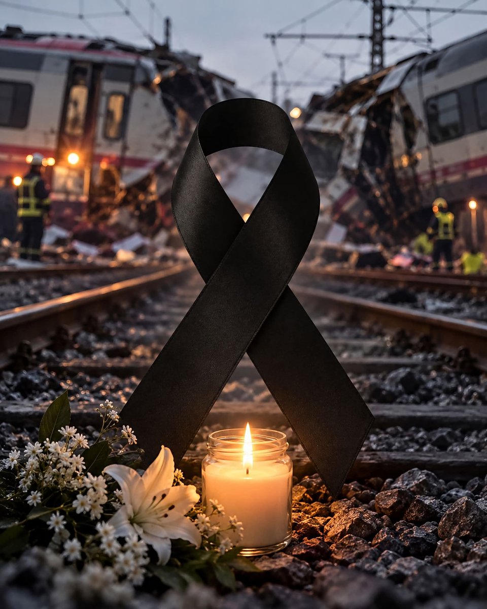 maria6597323234's tweet photo. Por los fallecidos en el accidente de tren 🙏
DEP. https://t.co/dPc6B2jCoQ