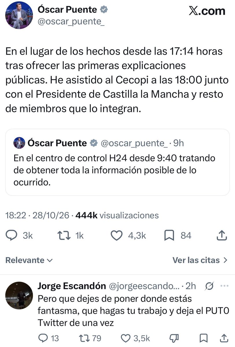 mejoreszasca's tweet photo. ZASCA!!!!!!!!!!!! de @jorgeescandon9_ a @oscar_puente_ https://t.co/hnqKq5opVm