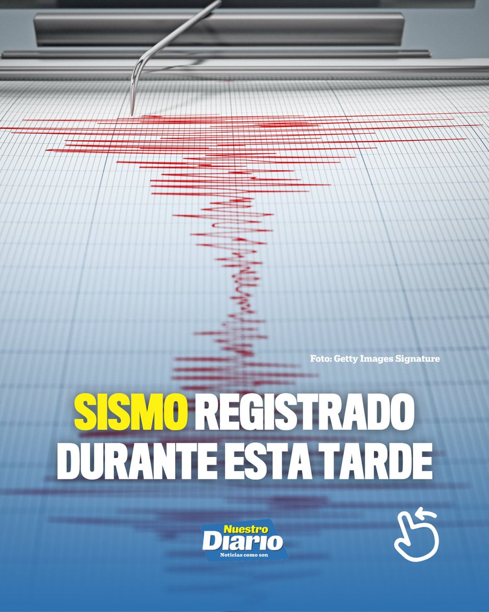 ⚠️ SISMO REGISTRADO DURANTE ESTA TARDE ⚠️ El INSIVUMEH informó sobre un sismo de magnitud 4.1, con epicentro en el océano Pacífico. El movimiento fue registr…