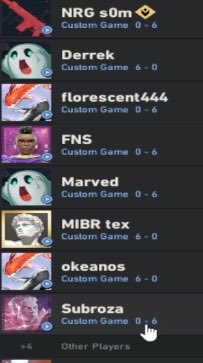 VCTScrims's tweet photo. FNS Mix 0-6 ??? https://t.co/zfepQkpB2A