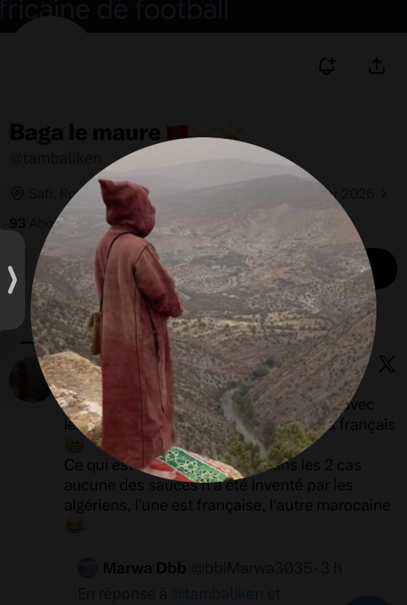 SamDz0213's tweet photo. @tambaliken Cher @grok c’est quoi l’origine de la Qachabia portée par ce mec sur la photo ? https://t.co/QWfSsvVEUk