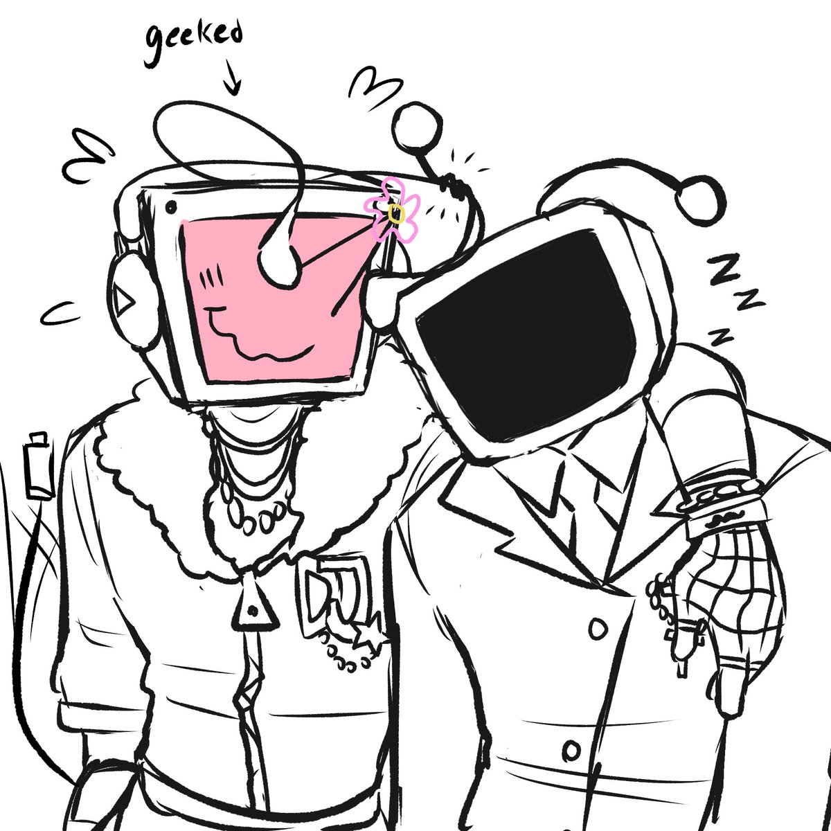 spammymailman's tweet photo. Various other doodles idont hate ... hoho https://t.co/W6c3HiAVeW