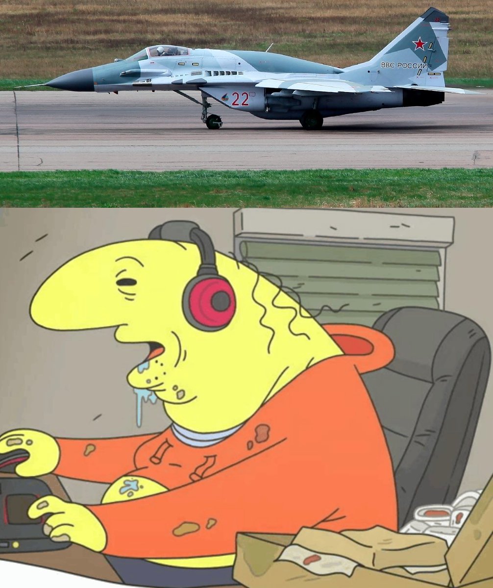 Idawmnz's tweet photo. Mig-29SMT slander https://t.co/GJ6kURgyoI