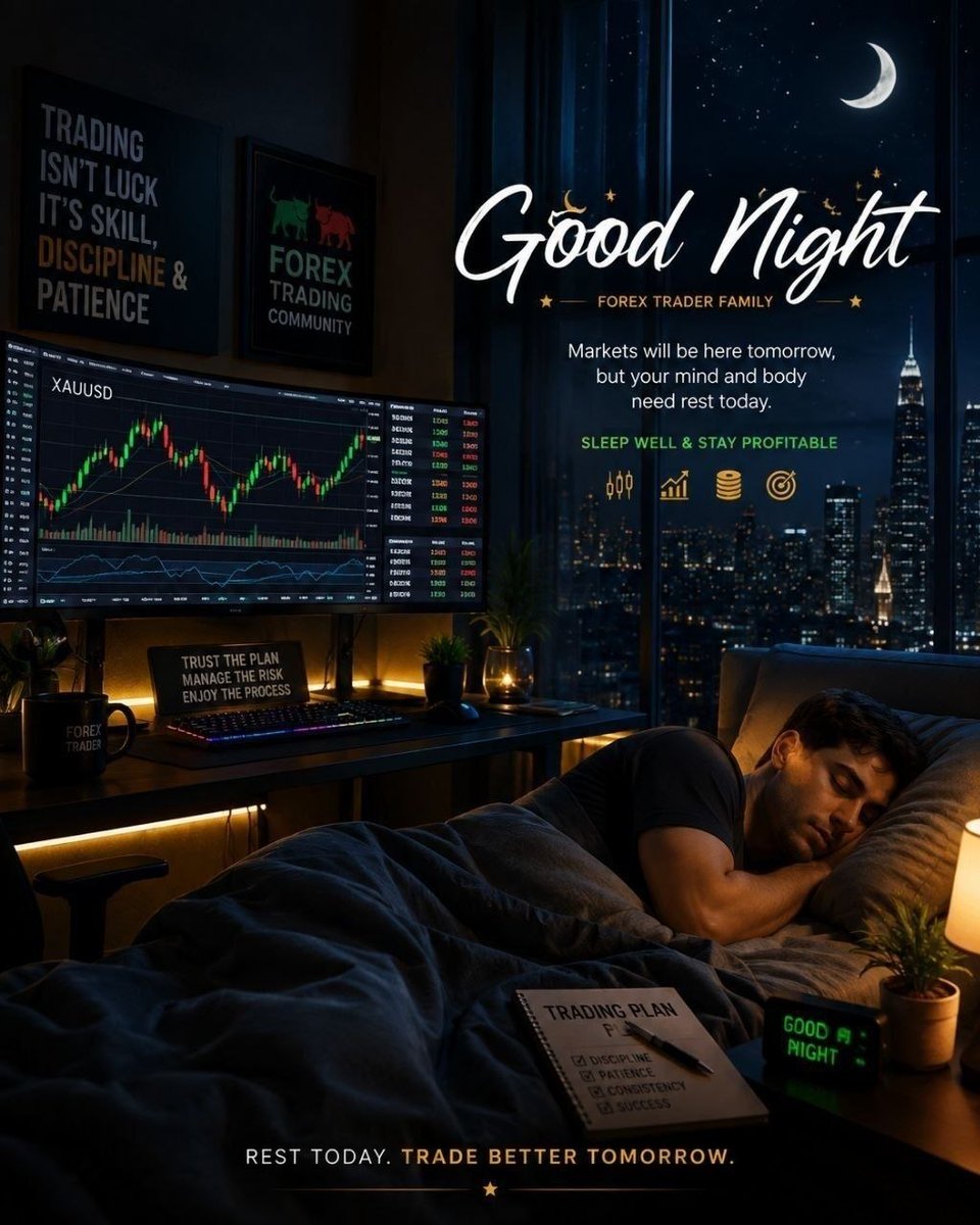 cryptotrading7's tweet photo. Good Night Trades
#XAUUSD #GoldTrading #Gold #ForexTrading #ForexSignals #Forex #TechnicalAnalysis #PriceAction #Trading #BTCUSD #BitcoinTrading #CryptoTrading #GoldSignals #ForexTrader #GoldMarket #XAUUSDSignals #DayTrading #TradingSignals #MarketAnalysis #SmartMoneyConcepts #SMC #Liquidity #SupportAndResistance #GBPJPY #US30
Join Our Telegram Channel for daily 2-4 #Gold #Xauusd Signals & Analysis
https://t.co/XxbeiOPDzT