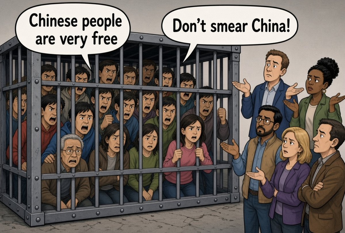 BryanL8y's tweet photo. @BONp3rir These people live in denial. Their psy cannot stand the fact that they live in a cage. https://t.co/Q0YFaSNaat
