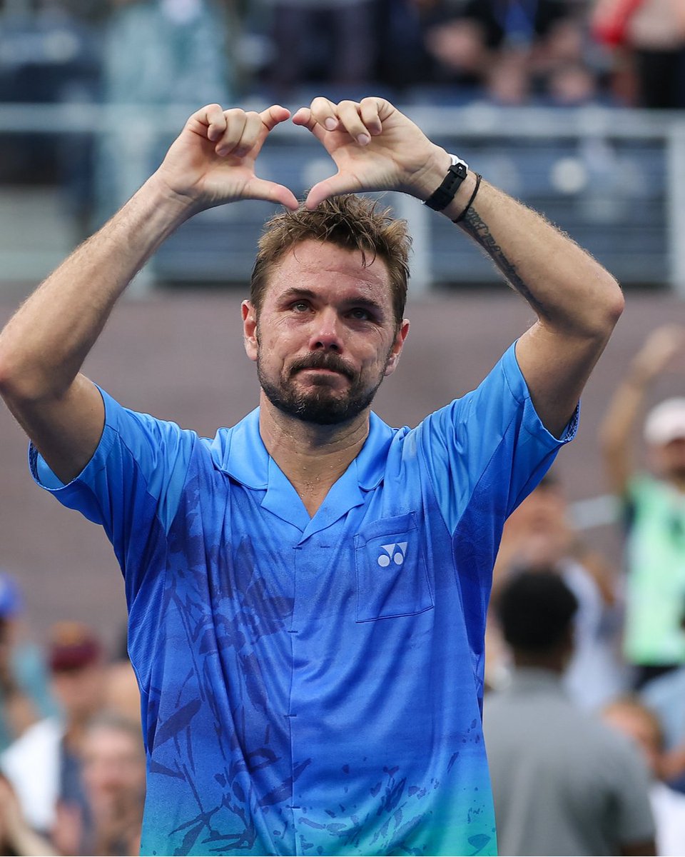 usopen's tweet photo. Stan Wawrinka bid an emotional farewell to the US Open this summer.

This week, he said goodbye to professional tennis after playing his final match Tuesday night in his native Switzerland.

Read more: https://t.co/niiQE6Xyfg https://t.co/t4yg66dl5G