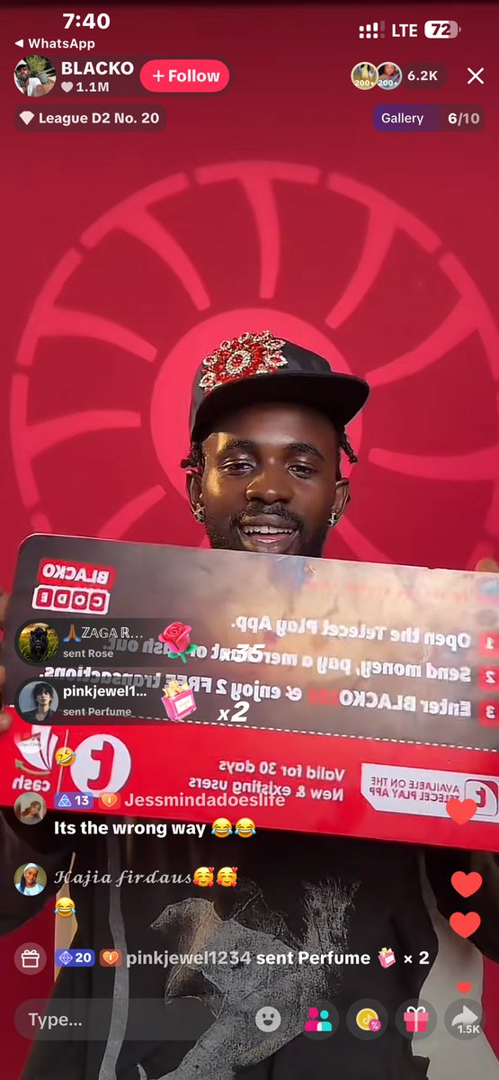 k_agyapong01's tweet photo. Blacko is live on tiktok 🔥🔥

Guys join ASAP, he got something amazing for you.
 #Blackocodes
#TelecelCashXBlacko

Join here: https://t.co/XXtYS0mj9F https://t.co/A0nrjBJRkm