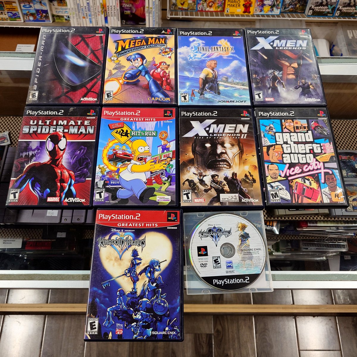 Game_Realms's tweet photo. We got in #PlayStation #PS2 video games in stock at Game Realms in Burbank California!

We ship in USA! Come buy and &amp; sell video games and gaming consoles.

#kingdomhearts #Thesimpsons #spiderman #grandtheftauto https://t.co/W9P8Io5uYV