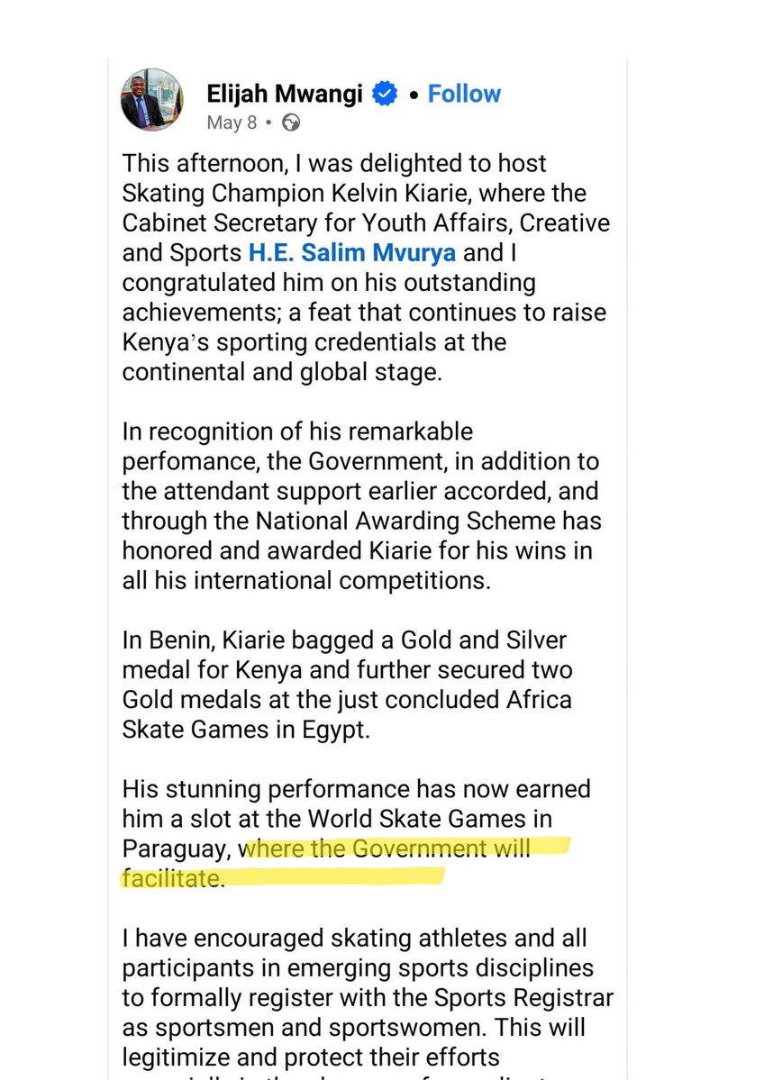 Kibet_bull's tweet photo. 790M for Bayern and Ajax then no sponsoring of Kevin Kiarie. https://t.co/ndeO6BO8hv