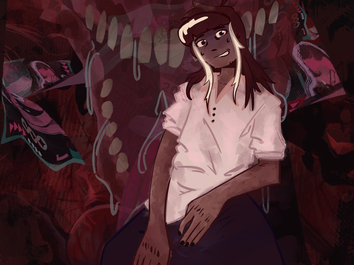 nixon1t's tweet photo. attempted to redraw jjk cover with Yuta but with Cancer Prize from #moneyforgirlsamortized #moneyforgirls #m4g https://t.co/8becNA7DMs