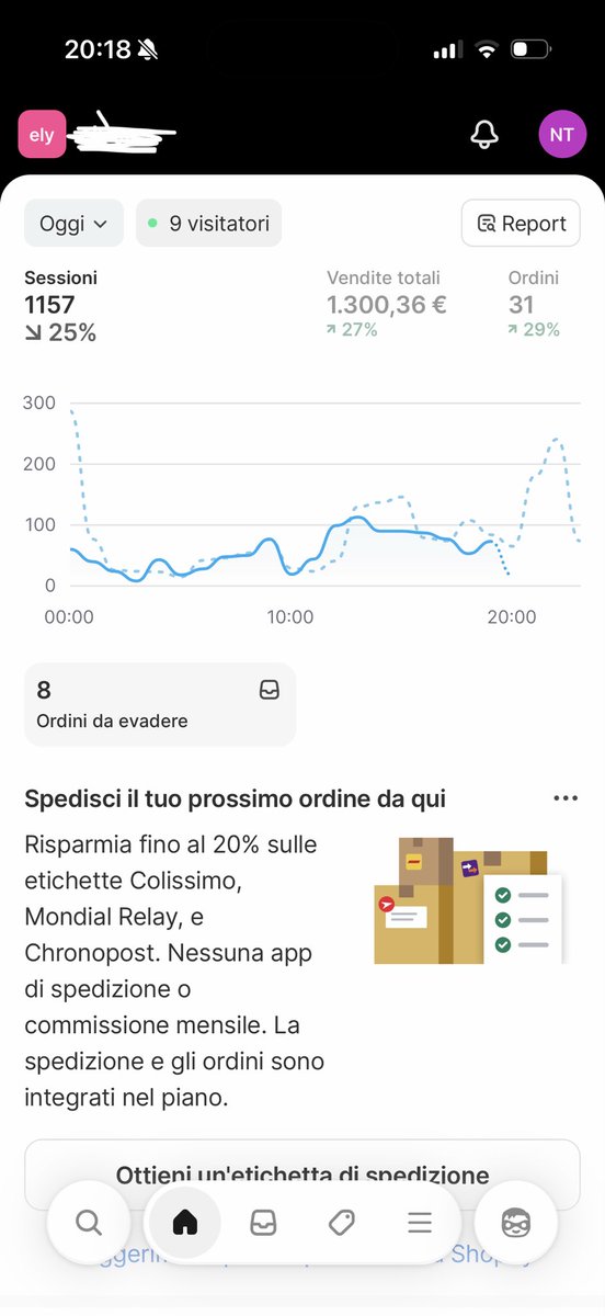 NickEcoms's tweet photo. Today, one of my stores did €1,300 in a single day.

At just 18 years old.

Orders kept coming in.

The numbers kept climbing.

And I was watching it all happen in real time.

Most people my age are still figuring things out.

€1.3k in a single day at 18.

1k days every day now, across every store.

Have you hit a 1k day yet?