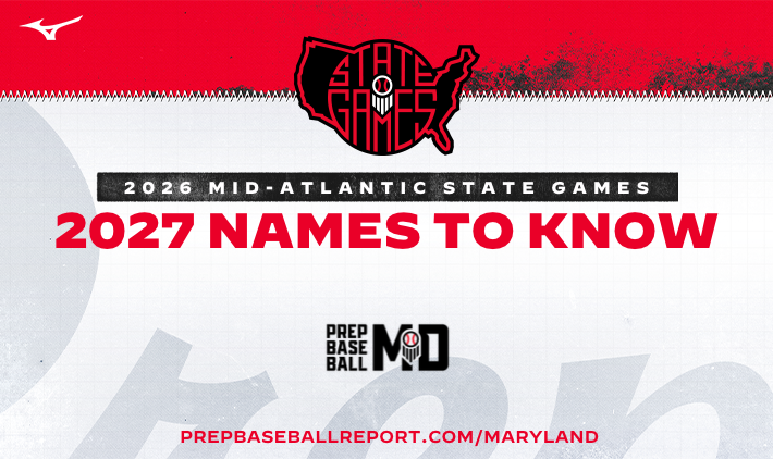 PrepBaseballMD's tweet photo. ⭐ Mid-Atlantic State Games ⭐

💎 Names to Know

Check out key players from MD/DE in the 2027 class that will be in action at the #MASG26

👉 https://t.co/8pbVyaLGV6 https://t.co/dZNsIRrGDB