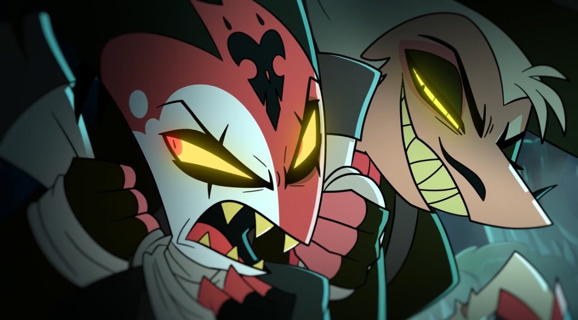 miytayfiytay0's tweet photo. What did they put in that striker and blitz fight scene
And was striker tying up blitz’s legs with his tail and stepping on his hands while whispering in his ear necessary https://t.co/CwwQaXarA1