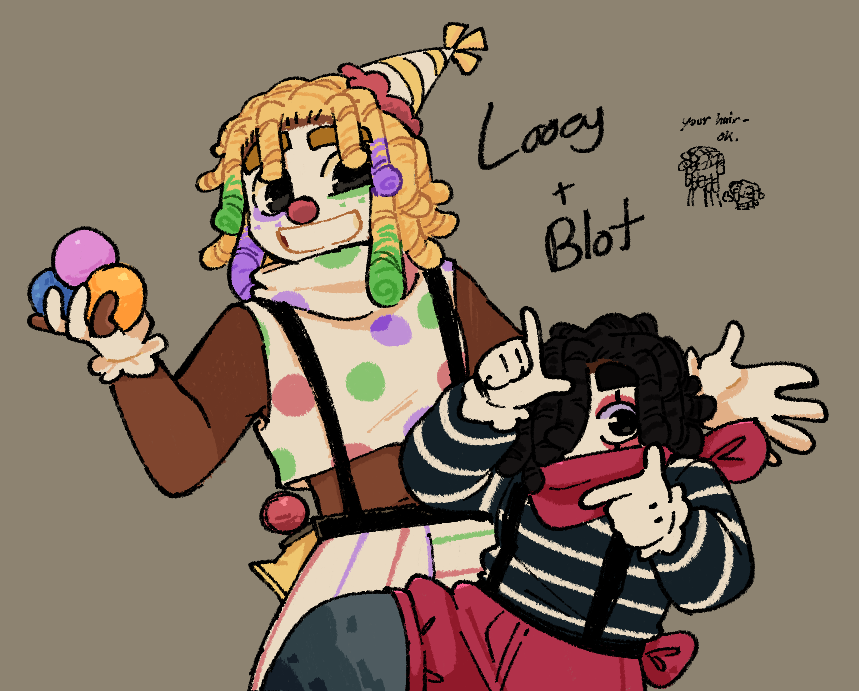 Doovild1's tweet photo. blot and looey but blots hair is on the wrong side cause i dont care to fix it, CONNOR. 

but anyway them https://t.co/bZrMCf2sg0