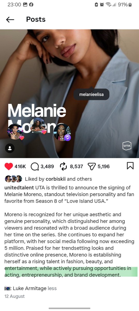 adultsimon's tweet photo. @charmsscaster @vyv4ns3 @bubuDgreattt You wish. Melanie never said she wants to be an influencer. But even then, she's partnered with amazon, l'oreal, and pacsun. High end jewelry brands give her jewelry worth ~$100k+ every time she attends an event and you think she's missing out on anything because of Sincere? 😂 https://t.co/mE7uXcyRz0