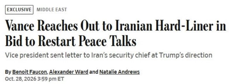 BrettErickson28's tweet photo. Unless you believe that the United States are about to make SIGNIFICANTLY greater concessions to Iran than they did under the Memorandum of Understanding, thus adequately incentivizing Iran to let President Trump off the hook JUST before the US midterms…

There’s very little reason to believe a deal can be made at this point unfortunately. https://t.co/b4IDVe6RXR