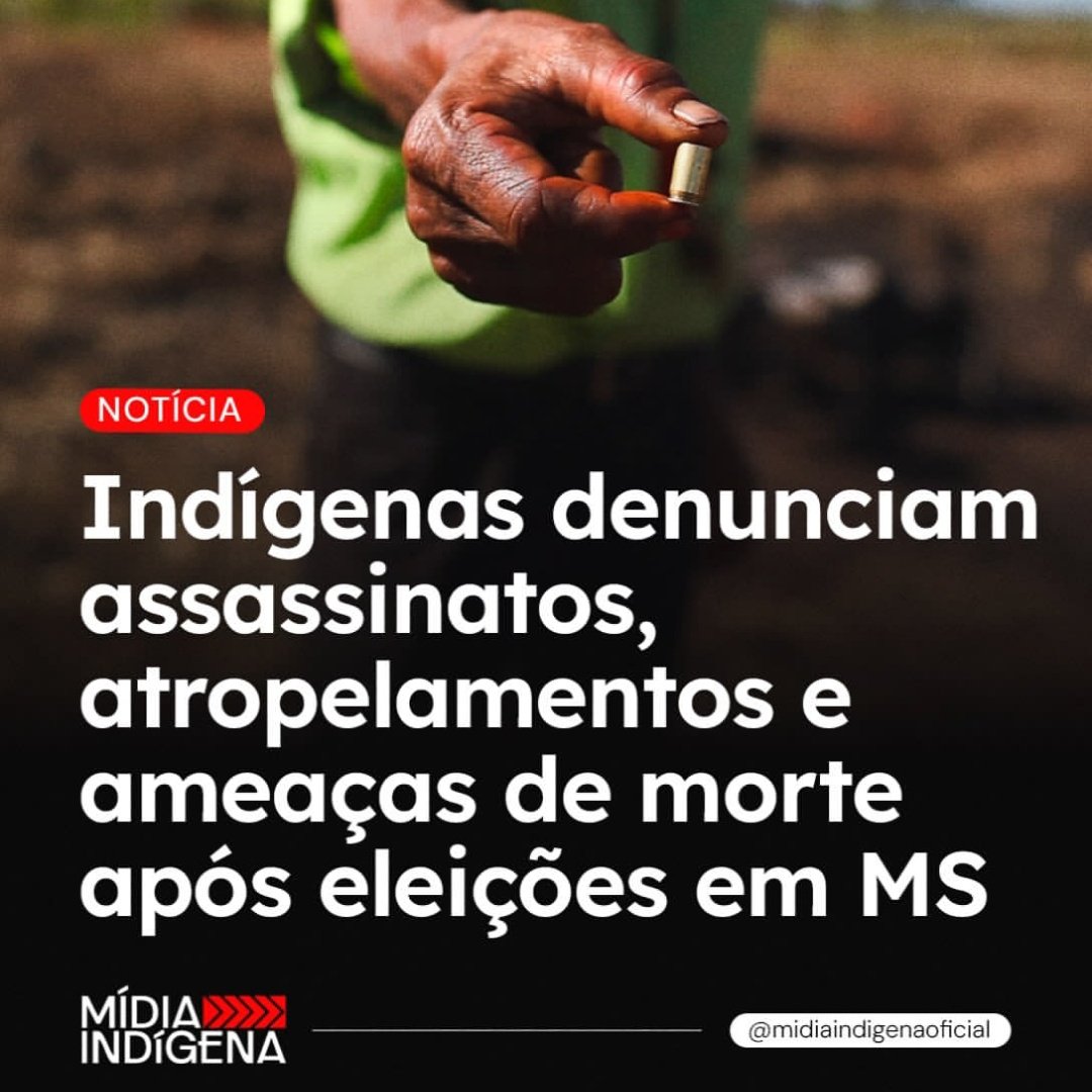 Bjork_trapinch's tweet photo. @euoismael As lideranças do povo Guarani Kaiowá e Terena precisam de ajuda! Sigam 🏹✊
@ApibOficial
@atyguasuoficial @funaioficial @MbyaMidia @MidiaIndigena @ exercitodospovosindigenas

#protejamospovosindigenasdomatogrossodosul 
#ProtejamOsPovosOriginarios 
#ProtejamNossosPovosIndigenas https://t.co/Y2EeTGD9Po