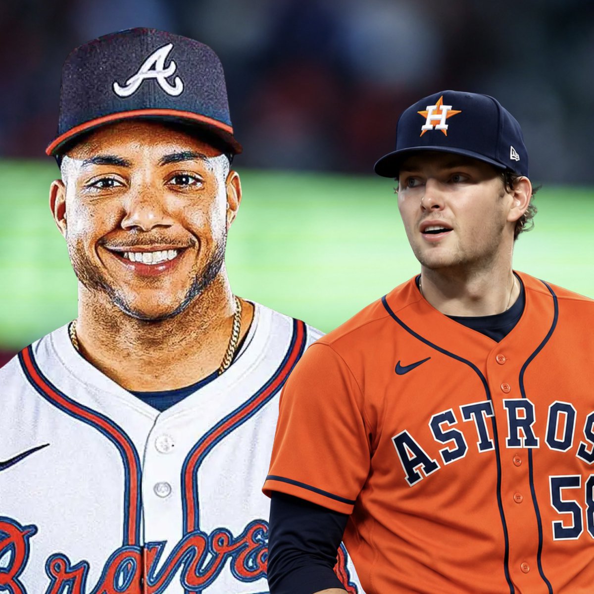 BravesWorldwide's tweet photo. FanSided writer Christopher Kline named the Atlanta Braves the ‘best landing spot’ for SS Jeremy Peña.

He pitched this trade package:

ATL gets: SS Jeremy Peña

HOU gets: RHP JR Ritchie, RHP Owen Murphy, SS Alex Lodise https://t.co/u89NVjjWFm