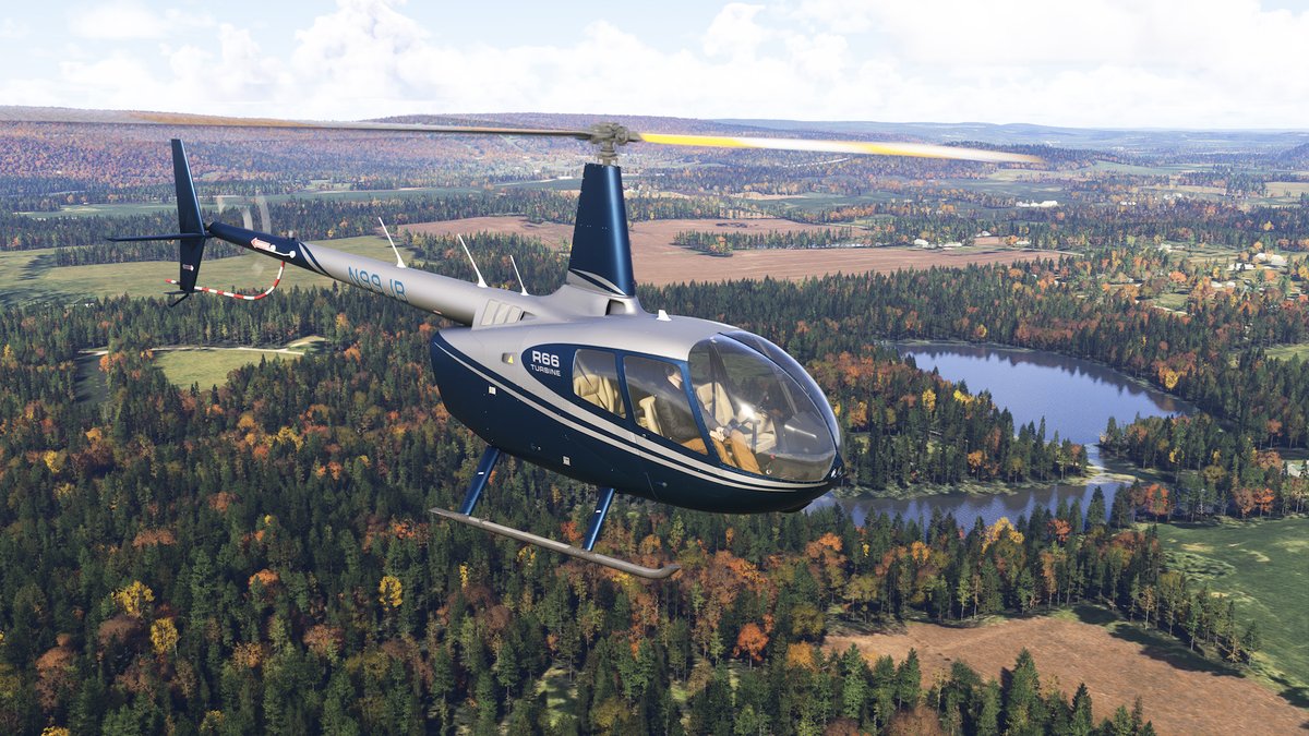 ExplorerJB's tweet photo. Fall color tour in #MSFS. https://t.co/OQ6Es4dAXL