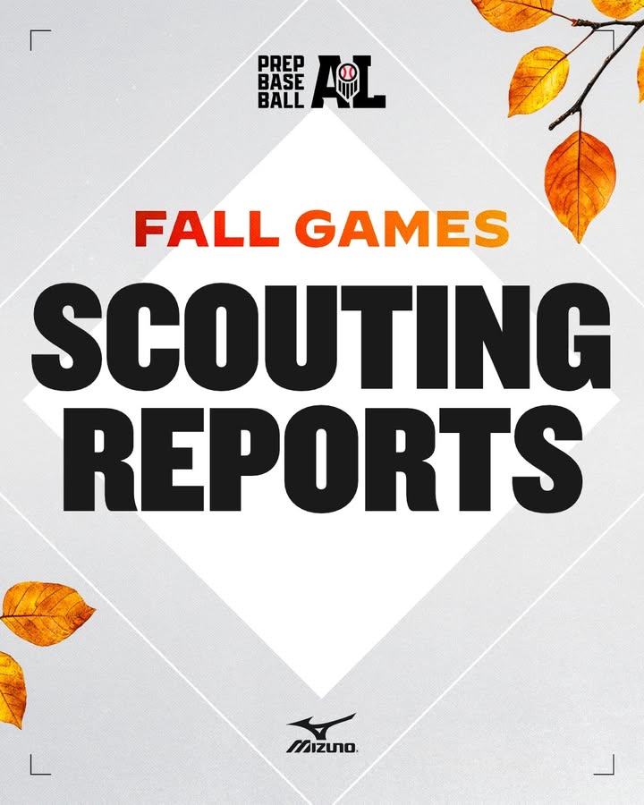 PrepBaseballAL's tweet photo. 𝐀𝐥𝐚𝐛𝐚𝐦𝐚 𝐅𝐚𝐥𝐥 𝐆𝐚𝐦𝐞𝐬: 𝐒𝐜𝐨𝐮𝐭𝐢𝐧𝐠 𝐑𝐞𝐩𝐨𝐫𝐭𝐬 📝

Our staff breaks down every pitcher from the Alabama Fall Games with detailed scouting reports and evaluations.

An in-depth look at the 2027-2030 prospects who were in attendance at Northridge High School. 👀

🔗: https://t.co/gDbRcsu45x || #ALFG26