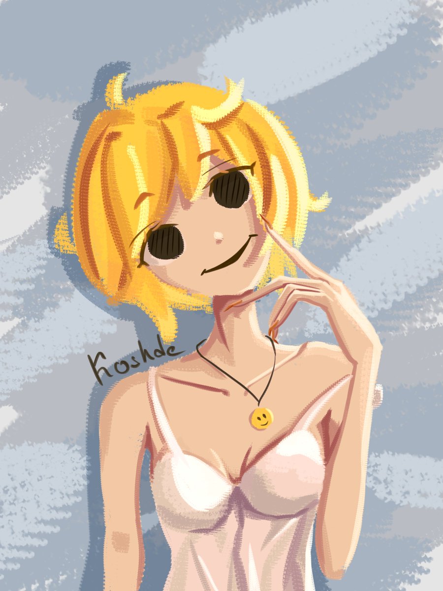 Koshde_art's tweet photo. @dandysinagawa Verity but an anime girl https://t.co/IbjJa1Fe2V