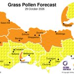Photo by Melbourne Pollen Count and Forecast (@MelbournePollen)