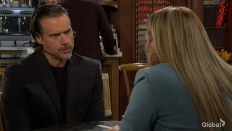 mpaden2002's tweet photo. #YR Thursday US
Nick and Sharon at CL. Sharon talks about treating Matt. Nick thought he and Mariah had talked her out of it. Sharon questions Nick about Matt whereabouts. Nick tells her he's in a facility out of state. https://t.co/6Be0tDzXFd