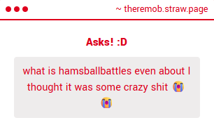 ThereMob's tweet photo. Hams ball battles is an internet series about balls battleling, tho, the real magic in this series is on the characters lore on the wiki https://t.co/x4IqmUjIWW you should check out! its nice, i have my personal favorites, such as Wanda, they also start having dialogue later on! https://t.co/TaK7SYWwSR