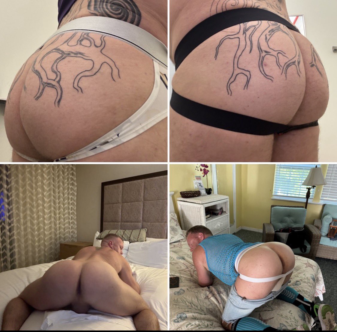 SilverDaddyFun's tweet photo. @devinxxxmoss we got 2 holes 🍑🍑🕳️🕳️for that gorgeous 🍆. 
🥵🤤 @DaddysGymBrat https://t.co/Ixhvx6m2R4