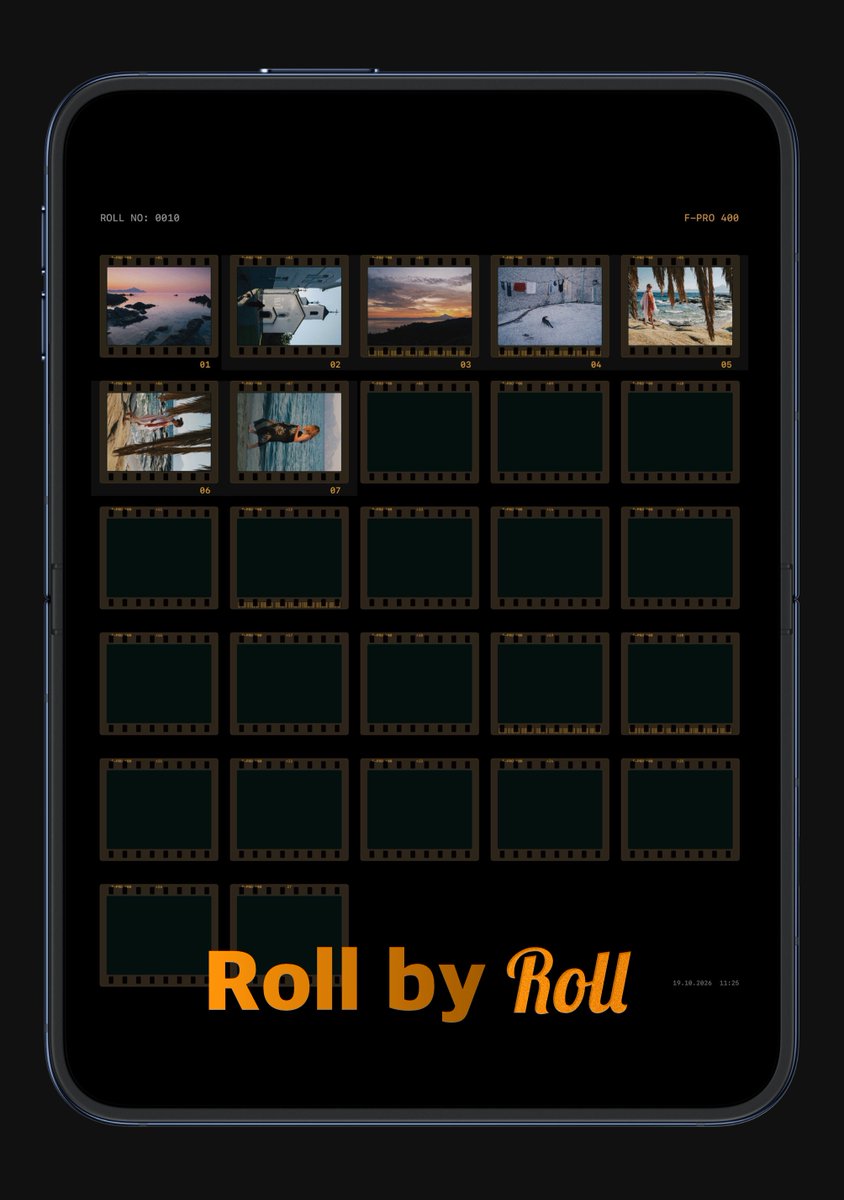 markozamurovic's tweet photo. @stalman I made Kiosk 27, an iPhone camera app inspired by the way I’ve been shooting film for over 25 years. It uses Bayer RAW processing for a more natural film look and brings back 27-shot rolls and contact sheets.
If you’d like to give it a try, I’d be happy to send you a promo code. https://t.co/OggCkbUQGs