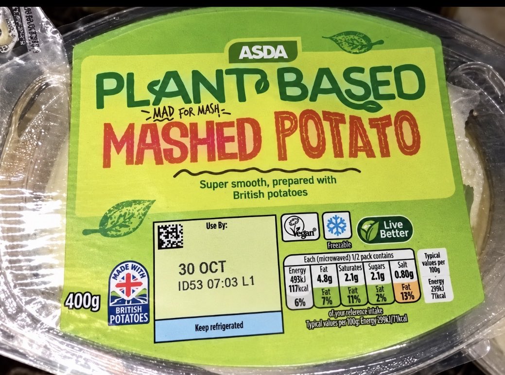 NoContextBrits's tweet photo. Finally, a plant based alternative to potato. https://t.co/ZDy2OMAG83