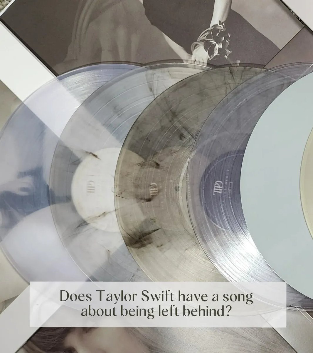 scagtrology's tweet photo. Taylor Swift's catalog of music and lyrics is just so extremely didiverse! You cannot deny The Tortured Poets Department is honestly one her best pieces of work!

Leave your favorite "Does Taylor Swift have a song about...?" questions and also your responses to these questions. 

#taylorswift #ttpd #favoritesong #vinylcollection