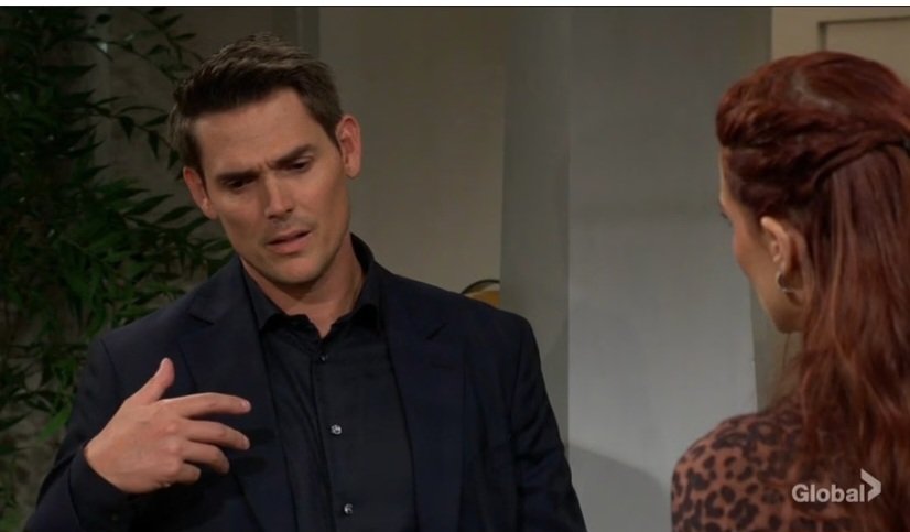 mpaden2002's tweet photo. #YR Thursday US 
Adam tells Sally the birth has brought up old feelings of losing Ava and losing her. Sally says the birth has bonded them. Adam says he'd be honored of any role Billy and Sally decide, Adam leaves. 
The End https://t.co/RyZMachtJf