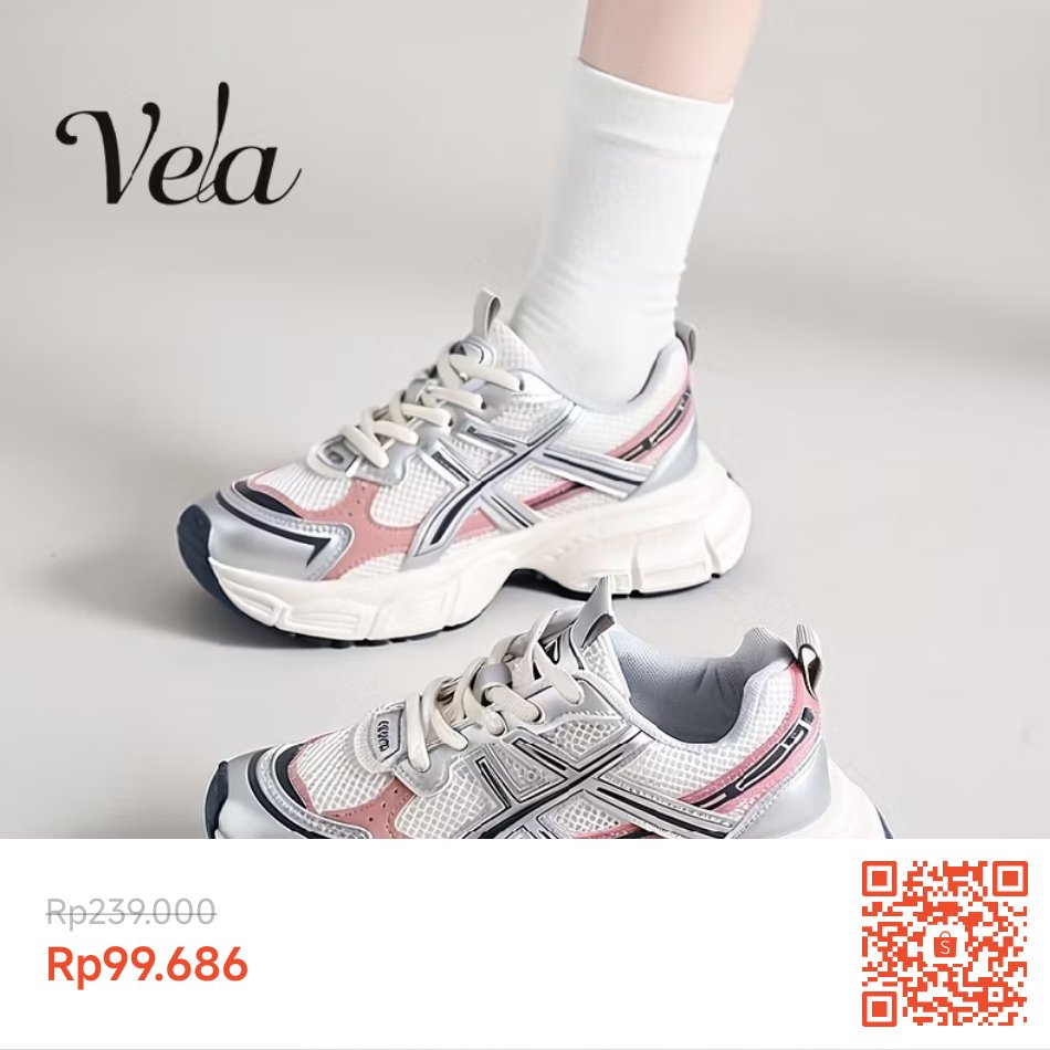 wheniwin_pls's tweet photo. Sepatu Sneakers Wanita Vela Putih untuk Olahraga  Sekolah nyaman digunakan sehari-hari dengan desain stylish dan modern, bahan ramah lingkungan dan teknologi canggih, cocok untuk ngantor, hangout, liburan, dan olahraga, desain simpel tapi tetap fashionable https://t.co/UToTnx5kC1 https://t.co/wDck84mqmK