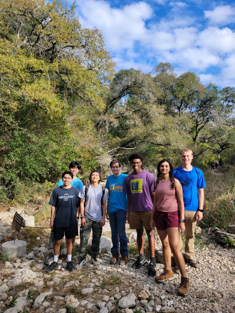 TheLongSOM's tweet photo. A journey in medicine is about more than just classes, labs, exams and rotations. It's also about community. @TheLongSOM Hiking Club hosted a 6.6 mi. hike at Government Canyon as part of ReDiscover Wellness to reconnect and unwind. Check out the dinosaur tracks! https://t.co/EcmlcwD9V5