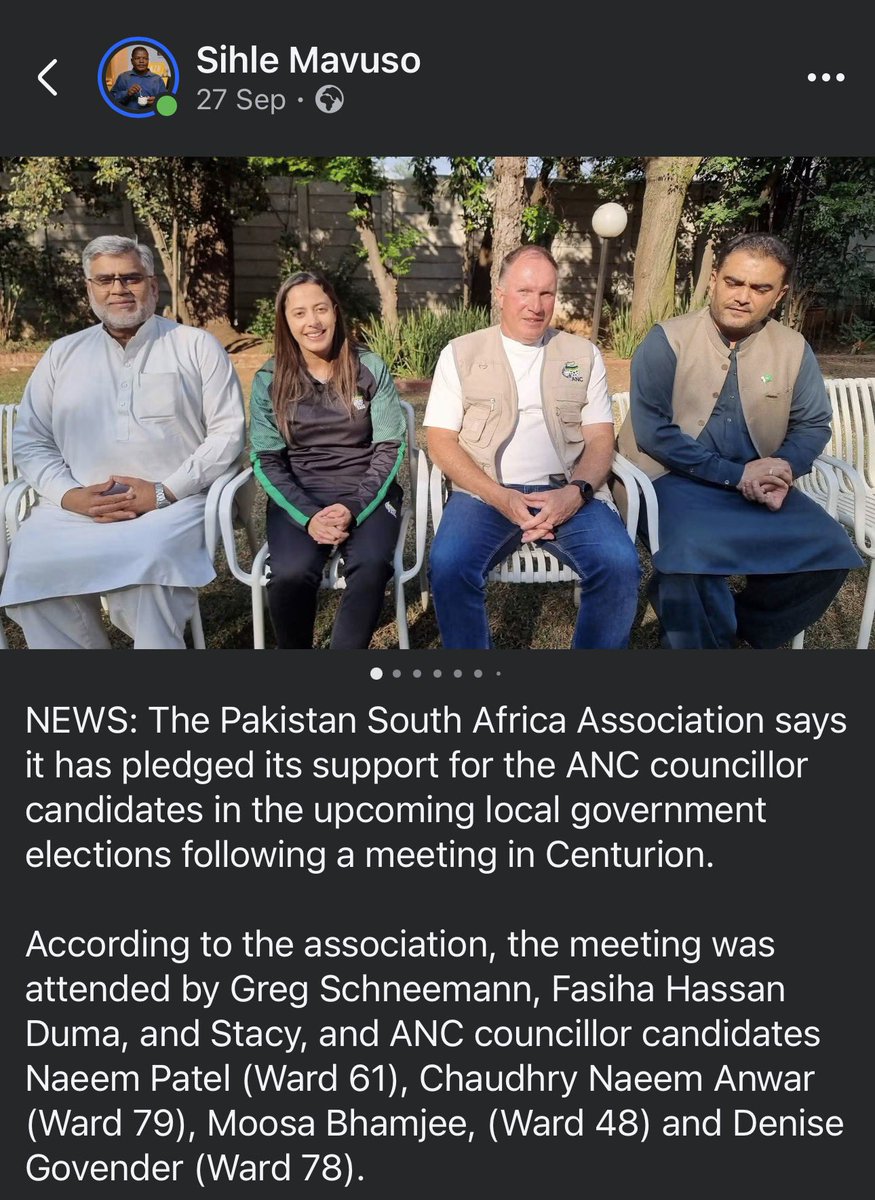 JacintaNgobese's tweet photo. Incase you’re wondering why we are being treated like sh** in our own country and our constitutional rights being infringed upon… The Pakistanis are in deep in the SAPS ‼️‼️‼️ https://t.co/HQ3jSS9dzL