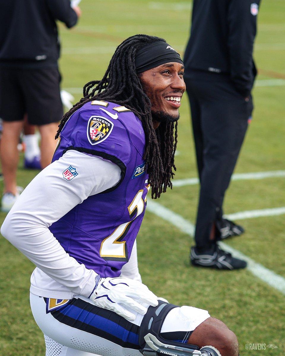 Ravens's tweet photo. In session.