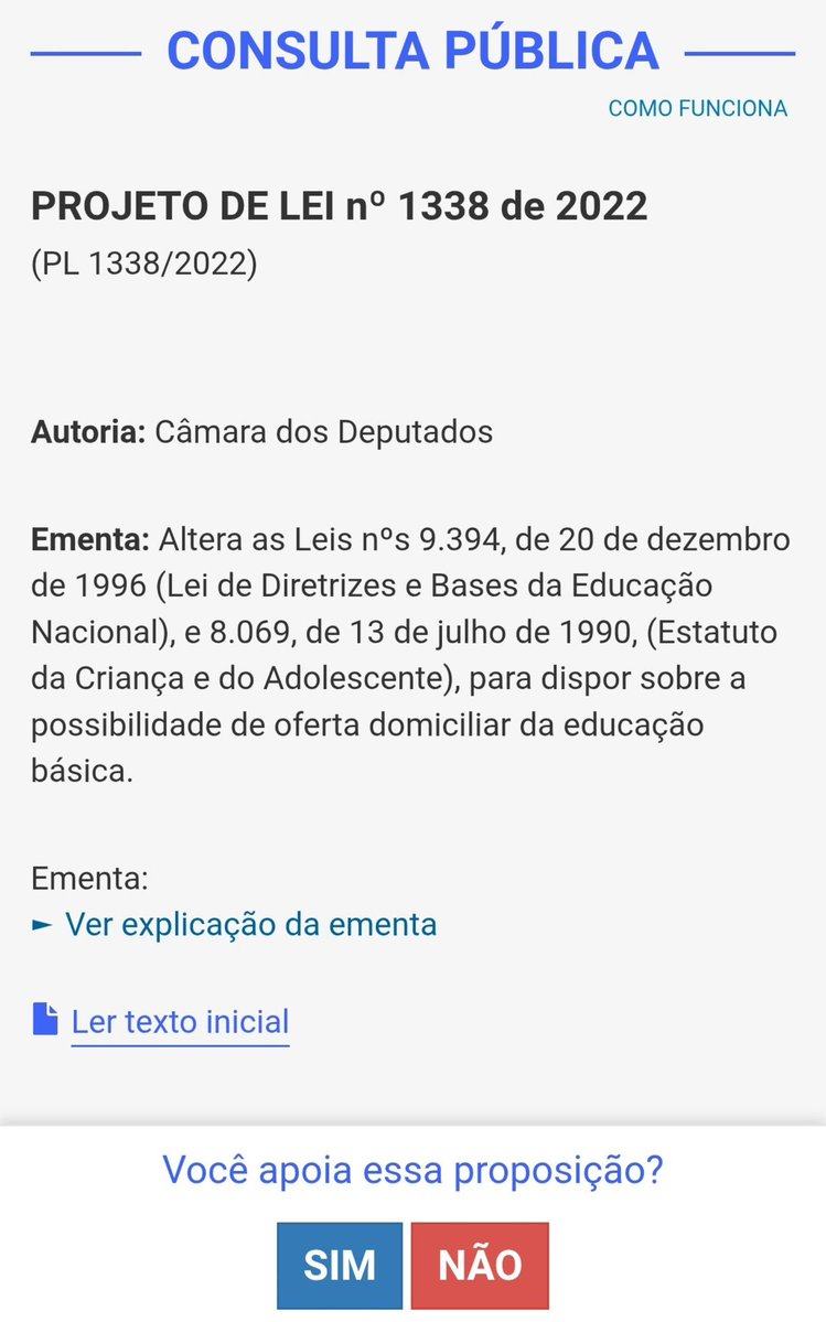 Votoecidadania's tweet photo. VOTEM "NÃO" - sobre aprovação do Homeschooling

https://t.co/oWUhsTYdeD https://t.co/IIbom91hoU