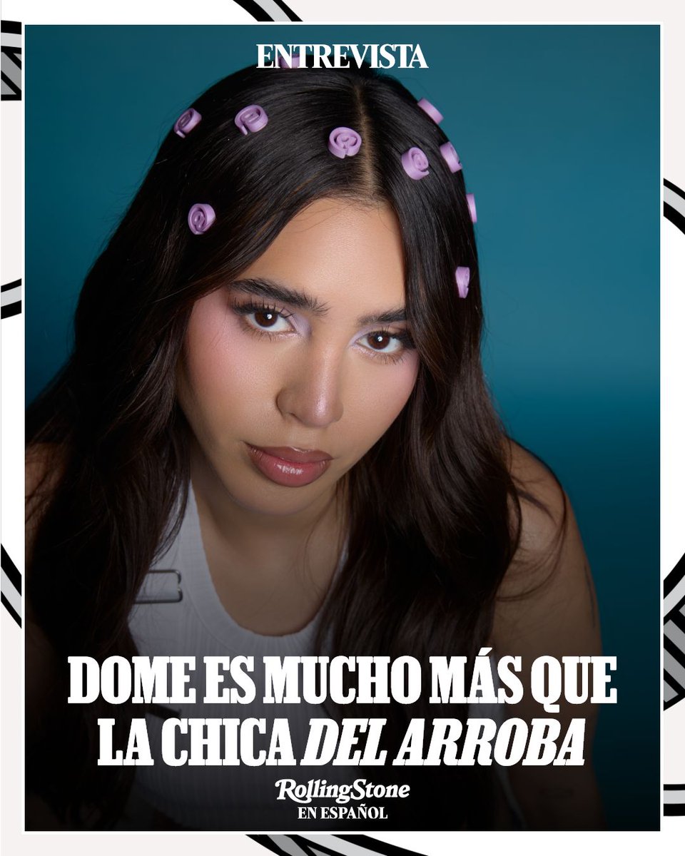RollingStoneMX's tweet photo. #Entrevista | Dome quiere que conozcas todas sus facetas. En conversación con ROLLING STONE en Español, la artista revela lo que hay detrás de ‘DEL ARROBA’, su álbum debut, y el proceso que marcó esta nueva etapa.
#Dome #DELARROBA #PopLatino
https://t.co/VNQ4ySNscs https://t.co/n3TbBNHizv