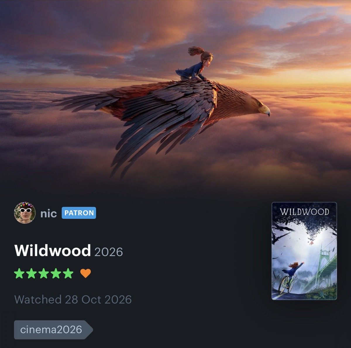 nicxcine's tweet photo. SONO SENZA PAROLE.
Wildwood non è solo un film: è un gesto rivoluzionario e politico, un atto d’amore nei confronti del cinema.
mentre l’AI prende il sopravvento, LAIKA con la stop-motion rappresenta la RESISTENZA: andate al cinema, supportate la VERA ARTE.
IL MIO FILM DELL’ANNO. https://t.co/mMoToUy4do