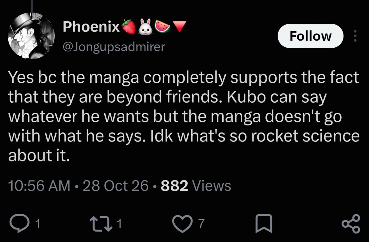 Nagato890's tweet photo. I'm crine😭😭

Ichiruki fans lost it

This is basically the Bleach version of "no way you take Oda as a canon source" https://t.co/k2pz2lQ6Di