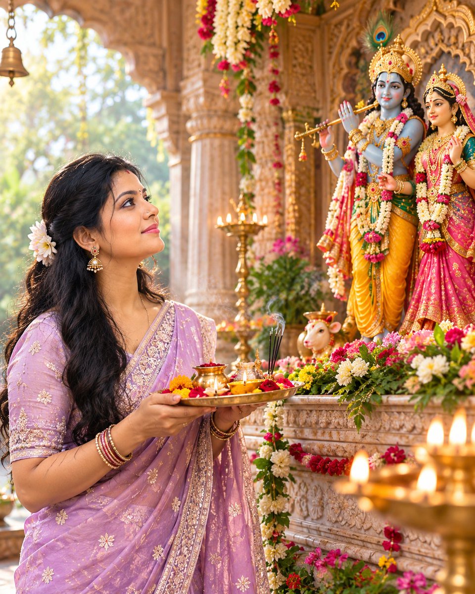 Sikha__Patel's tweet photo. 🦚❤️🙏🌸 🚩

राधे कृष्ण की प्रेममयी लीला से हर दिल में भक्ति और खुशी भर जाए। जय श्री राधे कृष्ण! 🙏

राधे-राधे 🙏 जय श्री हरि 🚩
जय श्री लक्ष्मीनारायण 🙏 https://t.co/CXssitwSBp