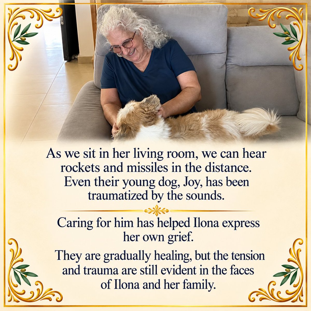 OliveTreeMin's tweet photo. Ilona's story continues below. ⬇️ https://t.co/rPIiXc6A6P